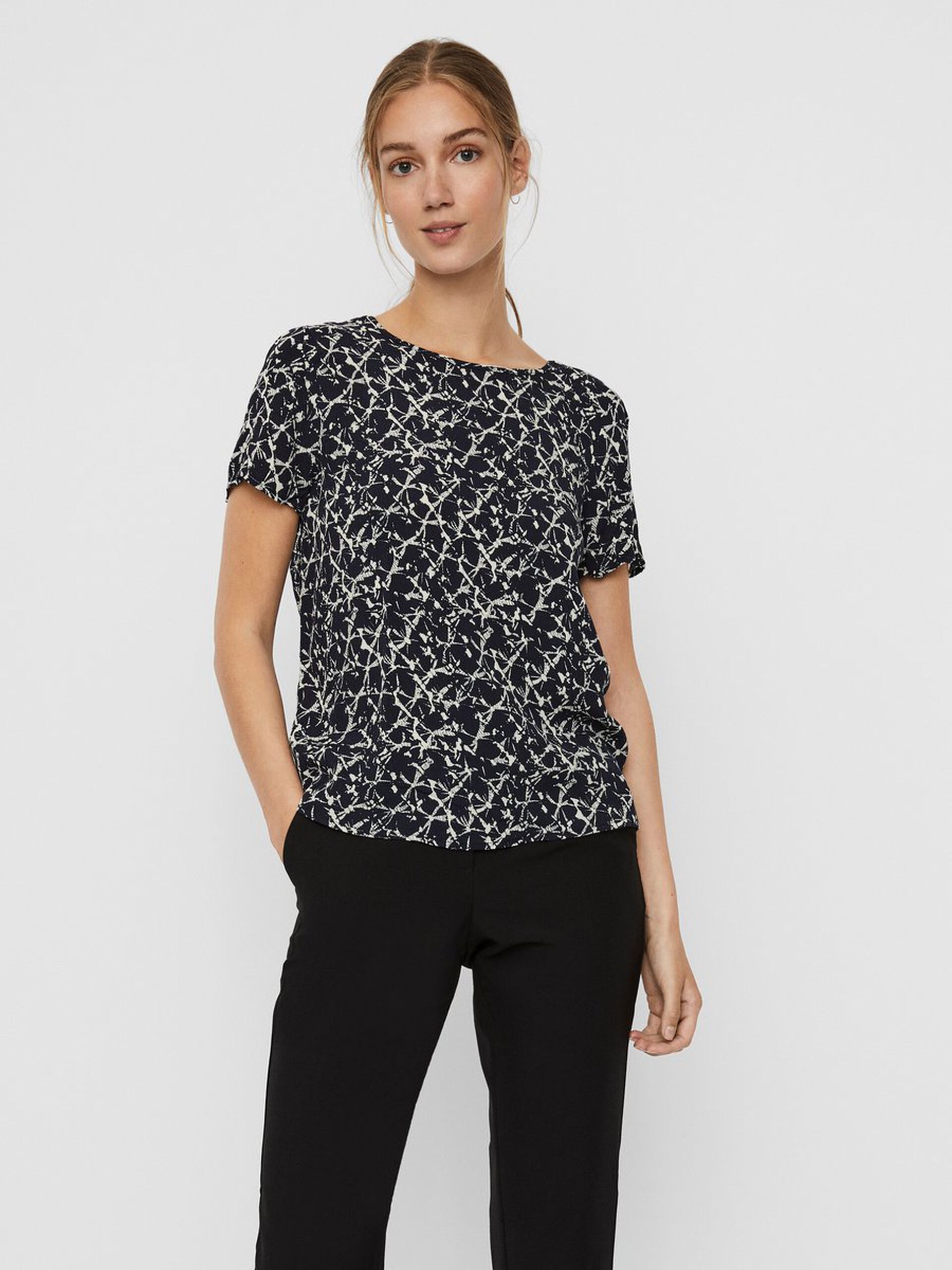 

M3288 Nowa Bluzka Koszulka Z Wiskozy Vero Moda M