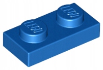 

Lego 3023 Płytka 1x2 niebieska Nowa (1g)