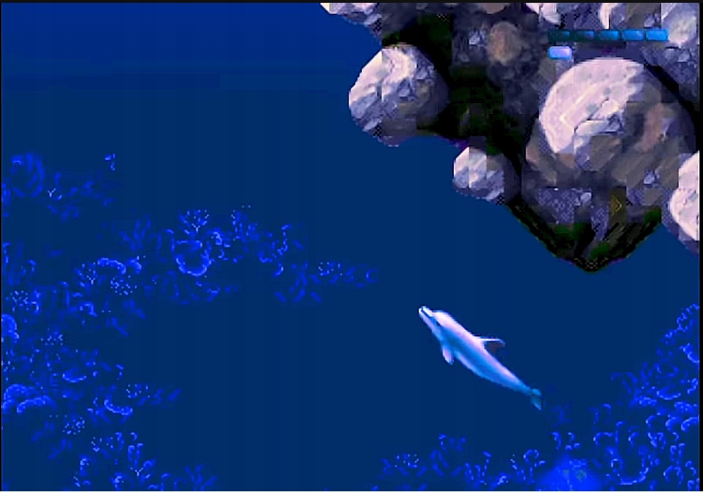 Ecco The Tides of Time - gra na konsole Sega Mega Drive. Platforma Sega Megadrive