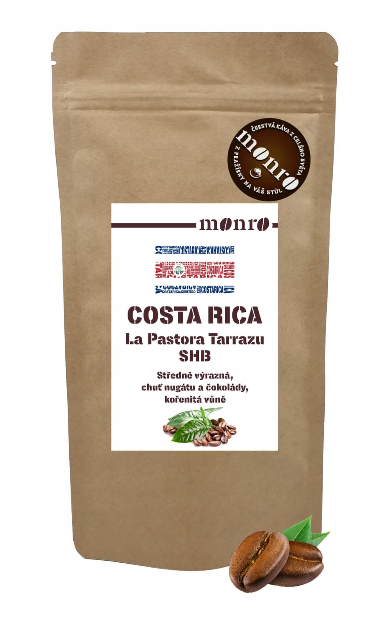Levně Costa Rica La Pastora Tarrazu 100% Arabica 1000g