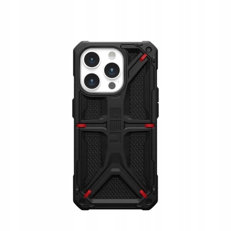 Pouzdro pouzdra kryt Uag Monarch pro iPhone 15 Pro černý kevlar