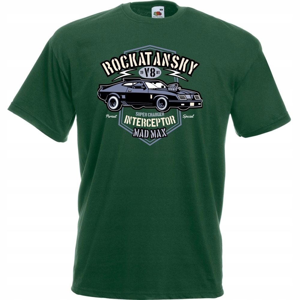 

Koszulka samochód auto rockatansky XL butelkowa
