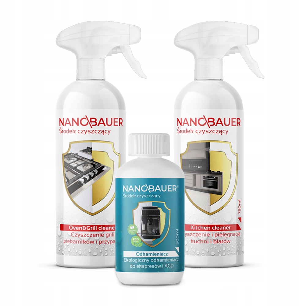 Levně Sada pro komplexní čištění kuchyňských spotřebičů Nanonbauer