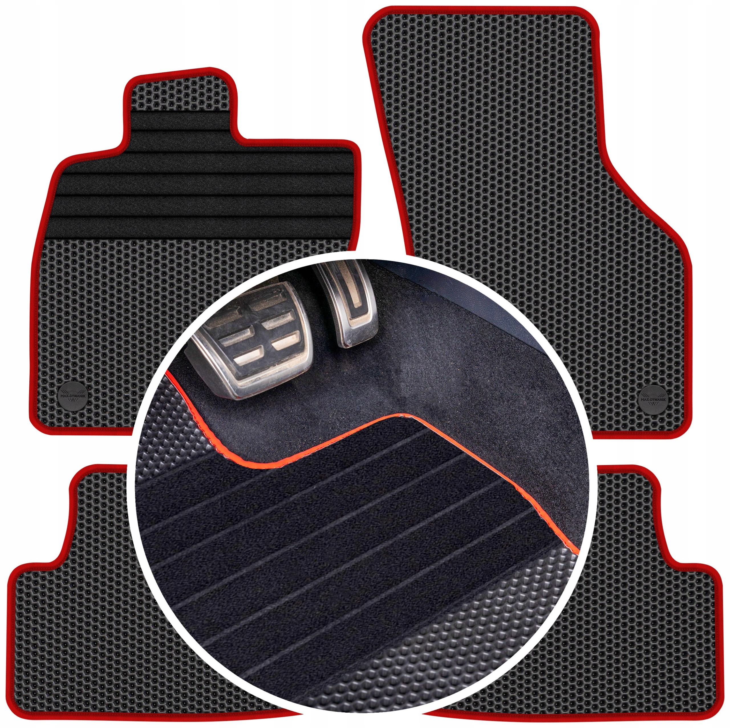 Audi A3 8V 2013-2020 Gumové rohože Eva Eternity Plastry Medu