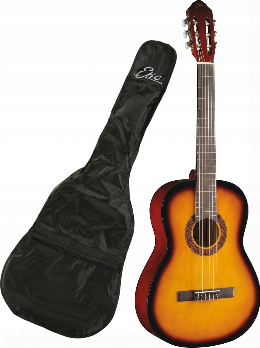 Eko CS-10 4/4 kompletní sada s klasickou kytarou, barva sunburst
