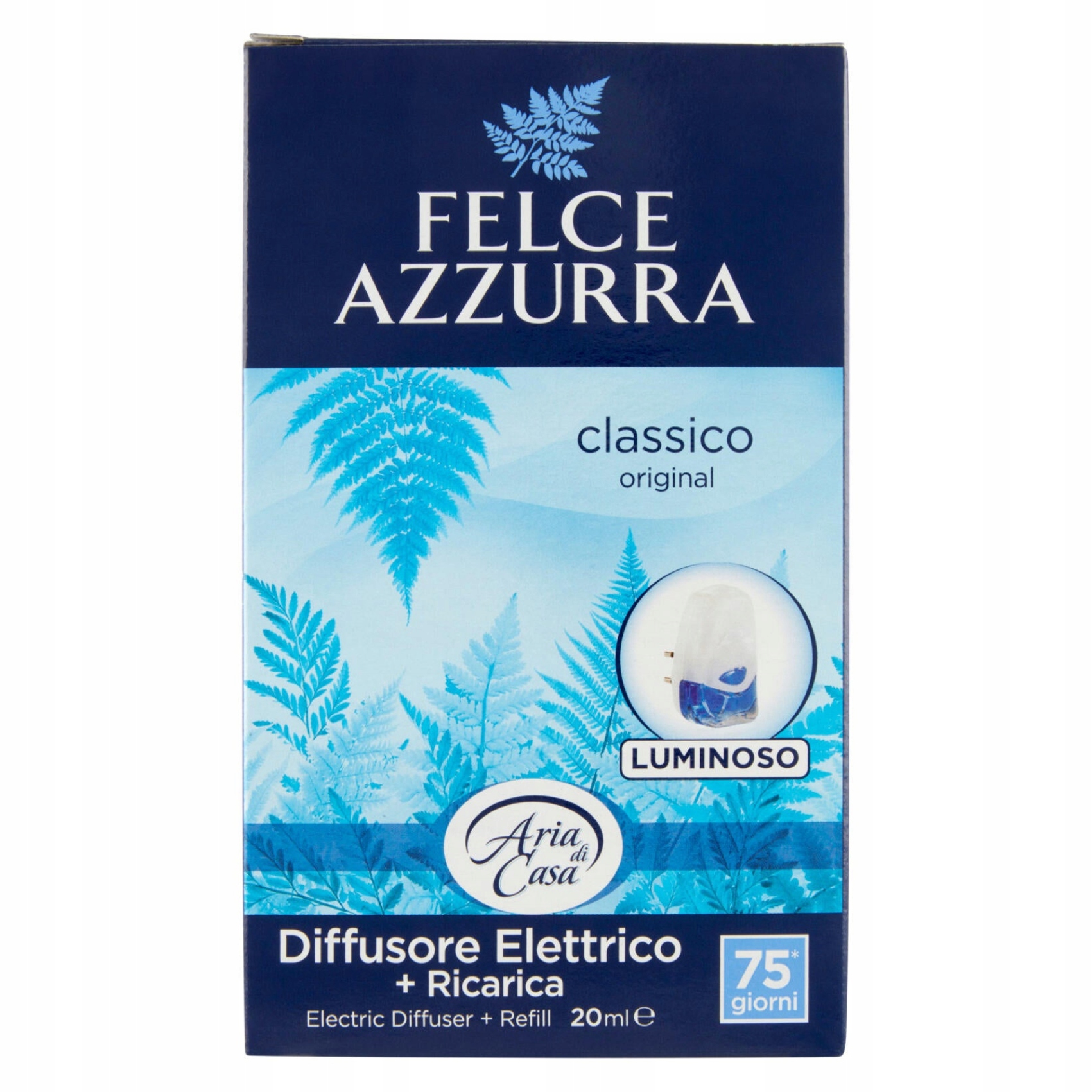 Levně Felce Azzurra Classico elektrický osvěžovač náplň 20 ml