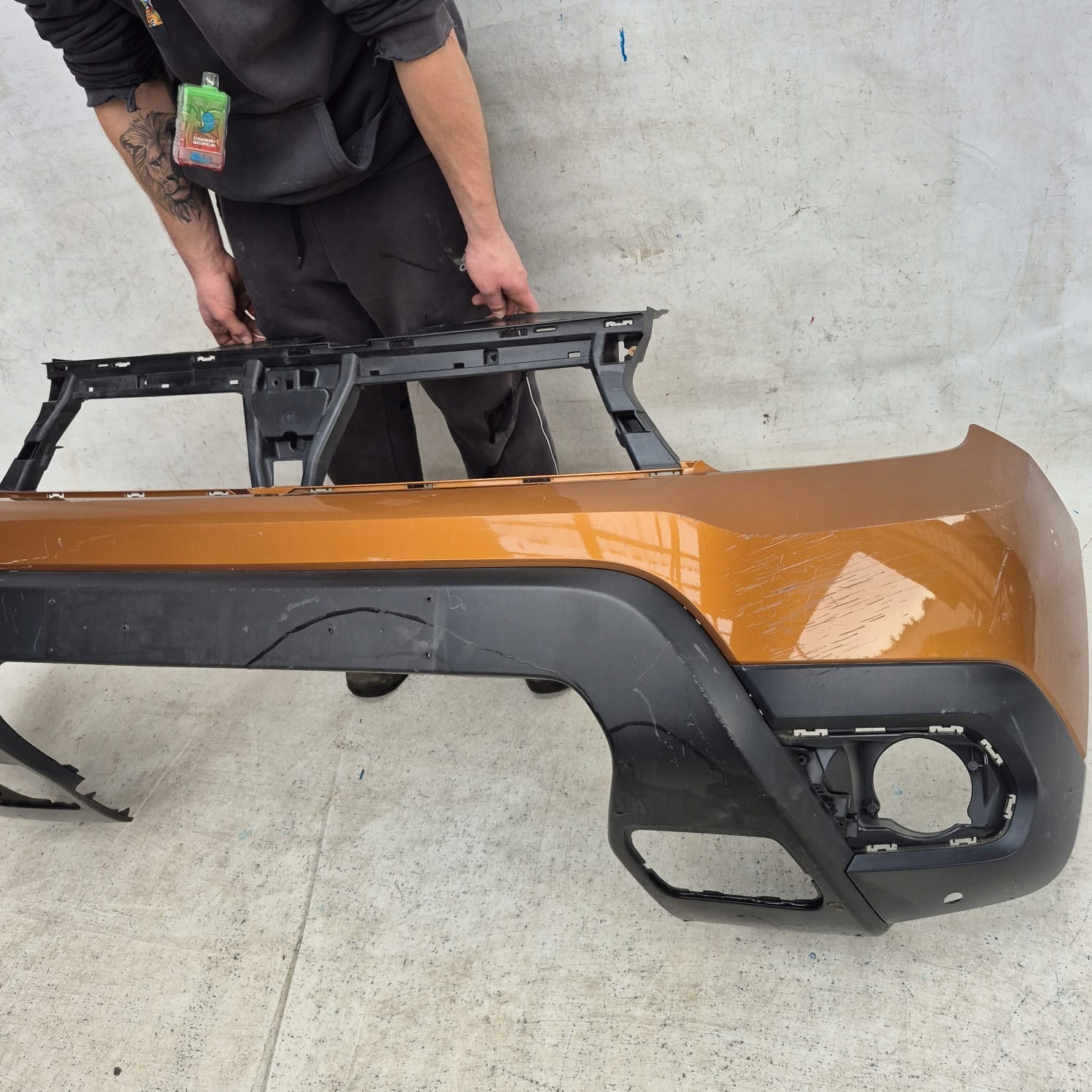 DACIA DUSTER II 2 LIFT 21- bumper front front 620221776R
