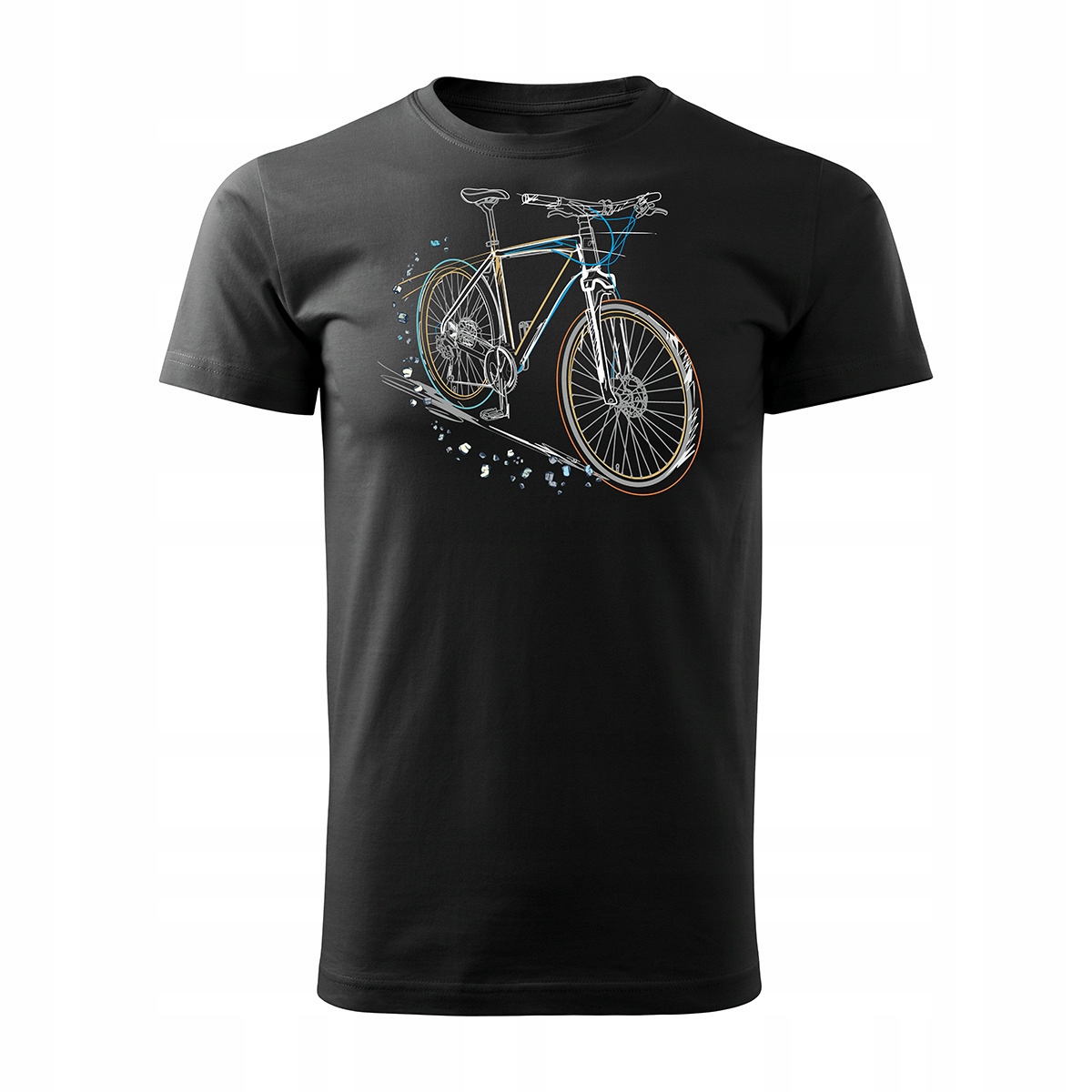 

Koszulka rowerowa Mtb Mountain Bike męska czarna