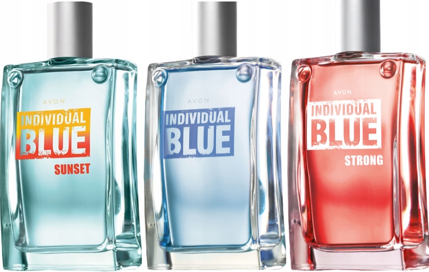 

Avon individual Blue 3 sztuki Kolekcja