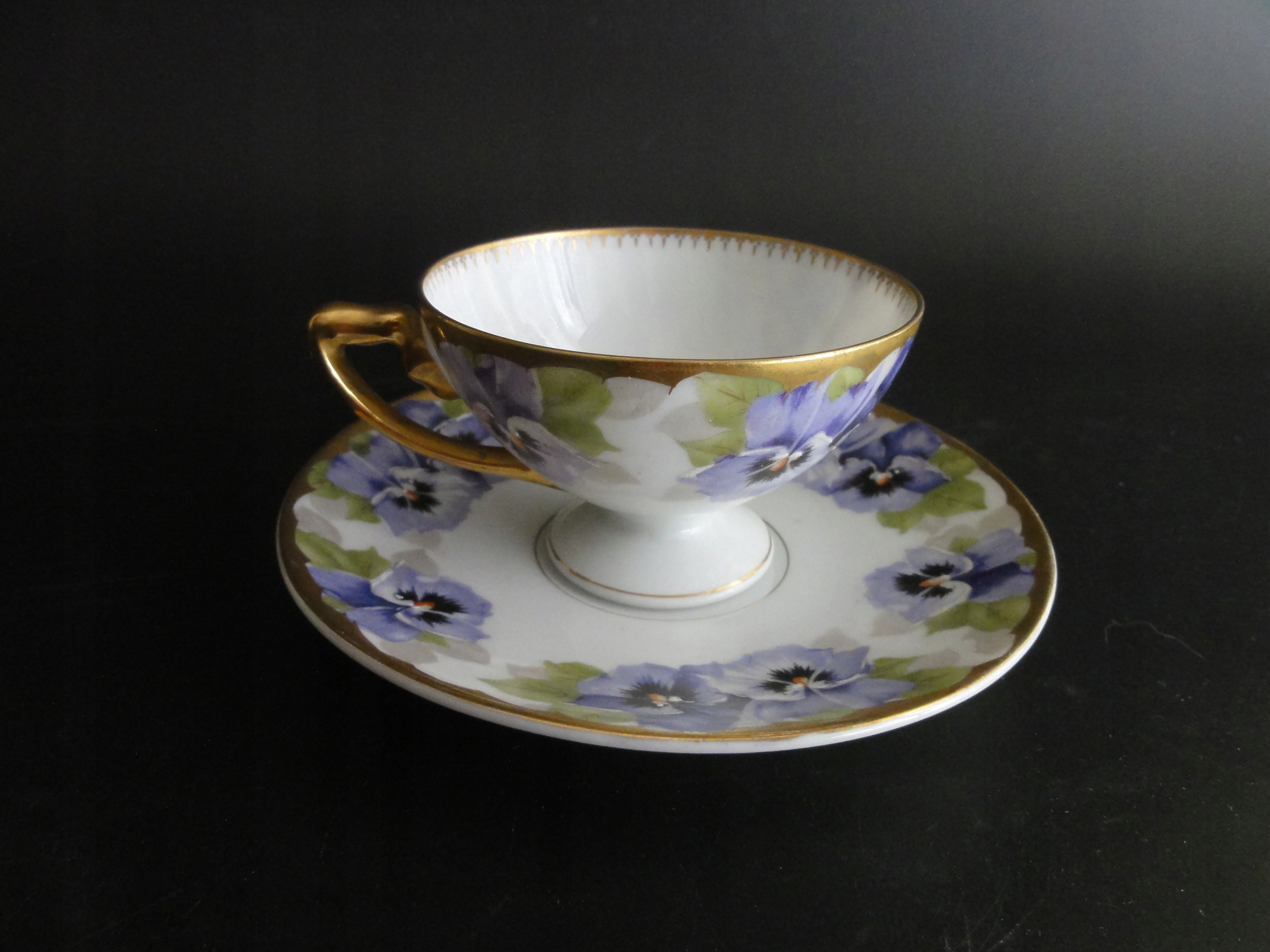 ROSENTHAL FILIŻANKA ZE SPODKIEM MOKKA VICTORIA LUISE BRATKI