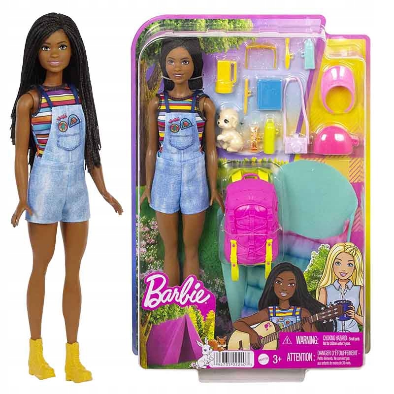 

Barbie Zestaw Lalka Brooklyn Na Kempingu HDF74