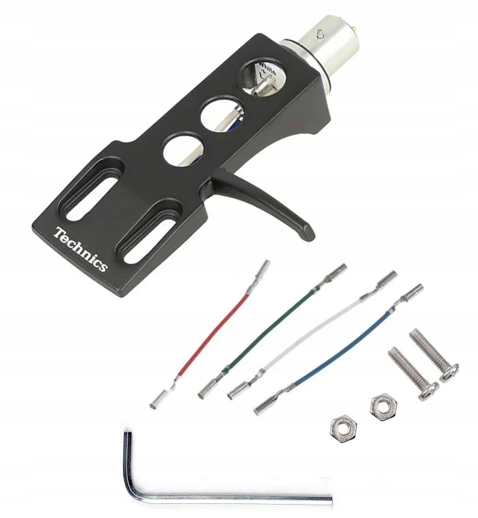 Držák pro gramofonovou vložku Headshell Technics1200 Black