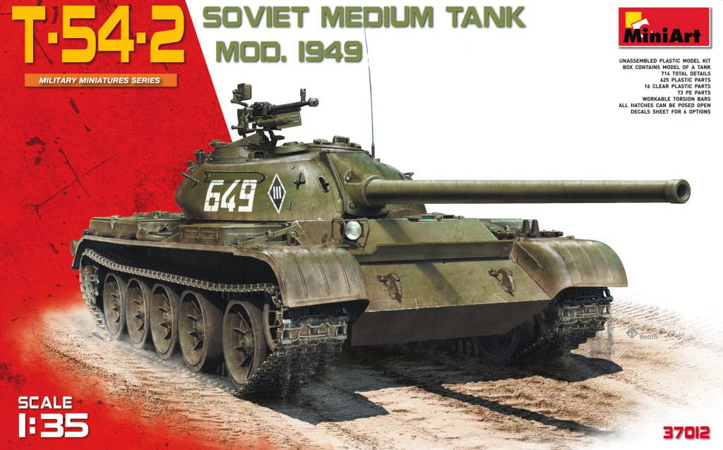 T-54-2 Soviet Medium Tank. Mod. 1949 1:35 MiniArt 37012