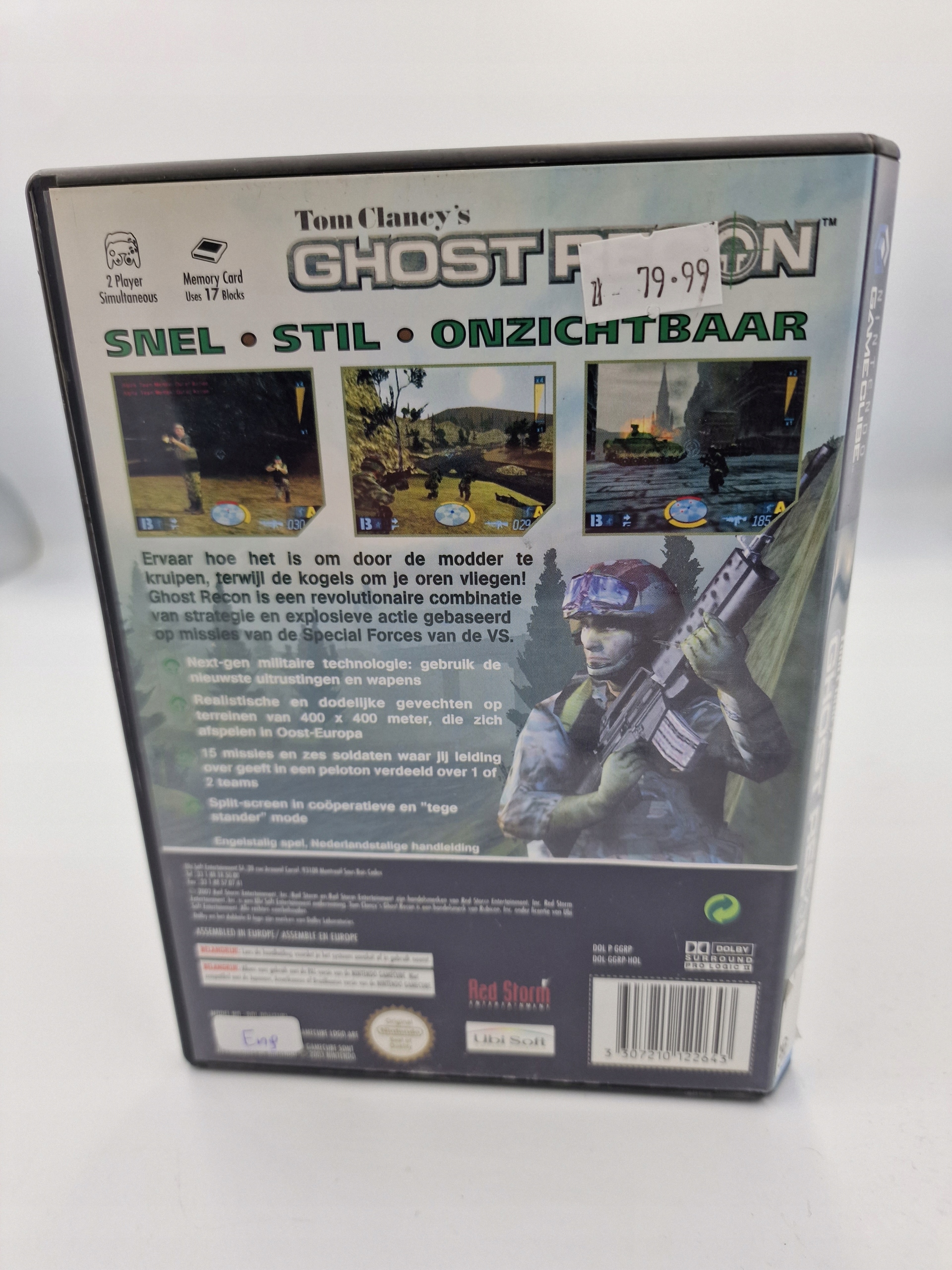 Gra Ghost Recon Nintendo GameCube Platforma Nintendo GameCube