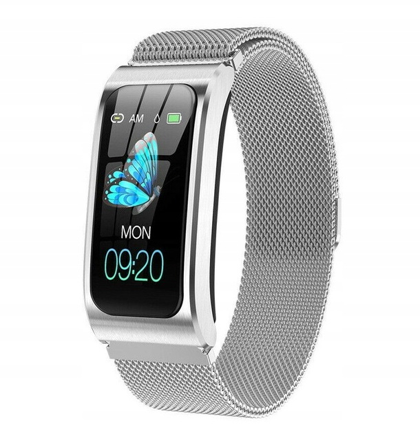 SMARTBAND DAMSKI ZEGAREK SMARTWATCH DLA KOBIETY MAGNETYCZNY NA BRANSOLECIE Typ naręczny