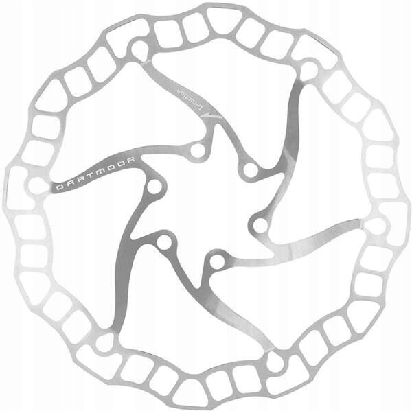 

Tarcza hamulca Dartmoor Nano 160 mm srebrna