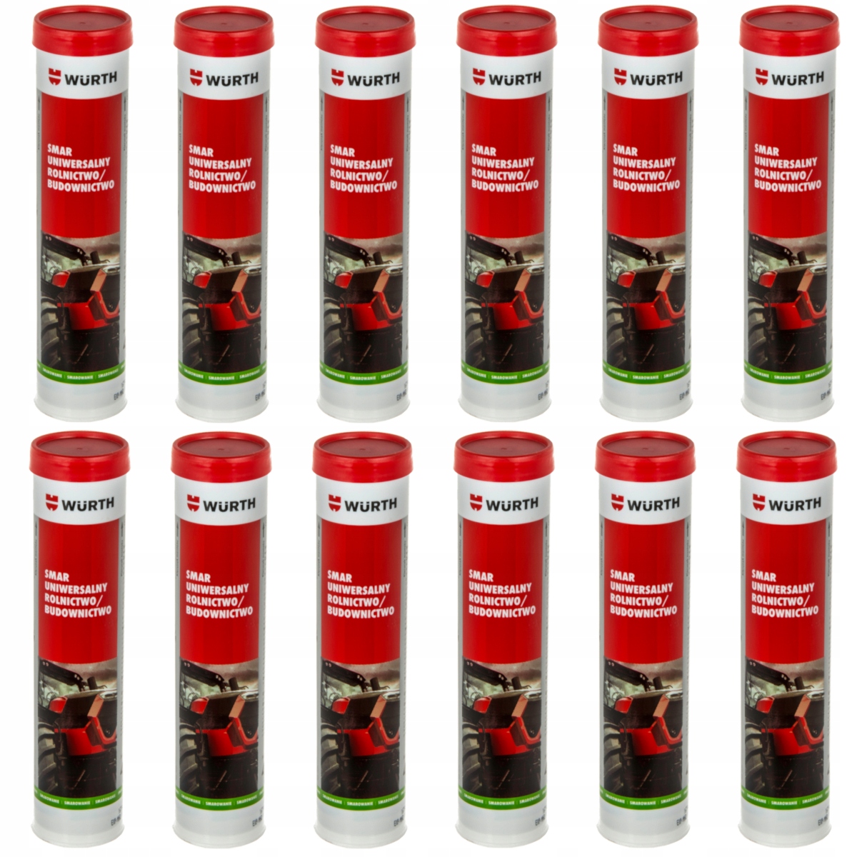 Smar litowy do maszyn rolniczych kartusz 12x400g