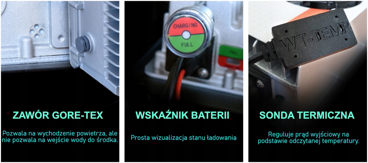 PROSTOWNIK BATERII TYPU AGM - TCE NEOS - 24V 10A Marka inna