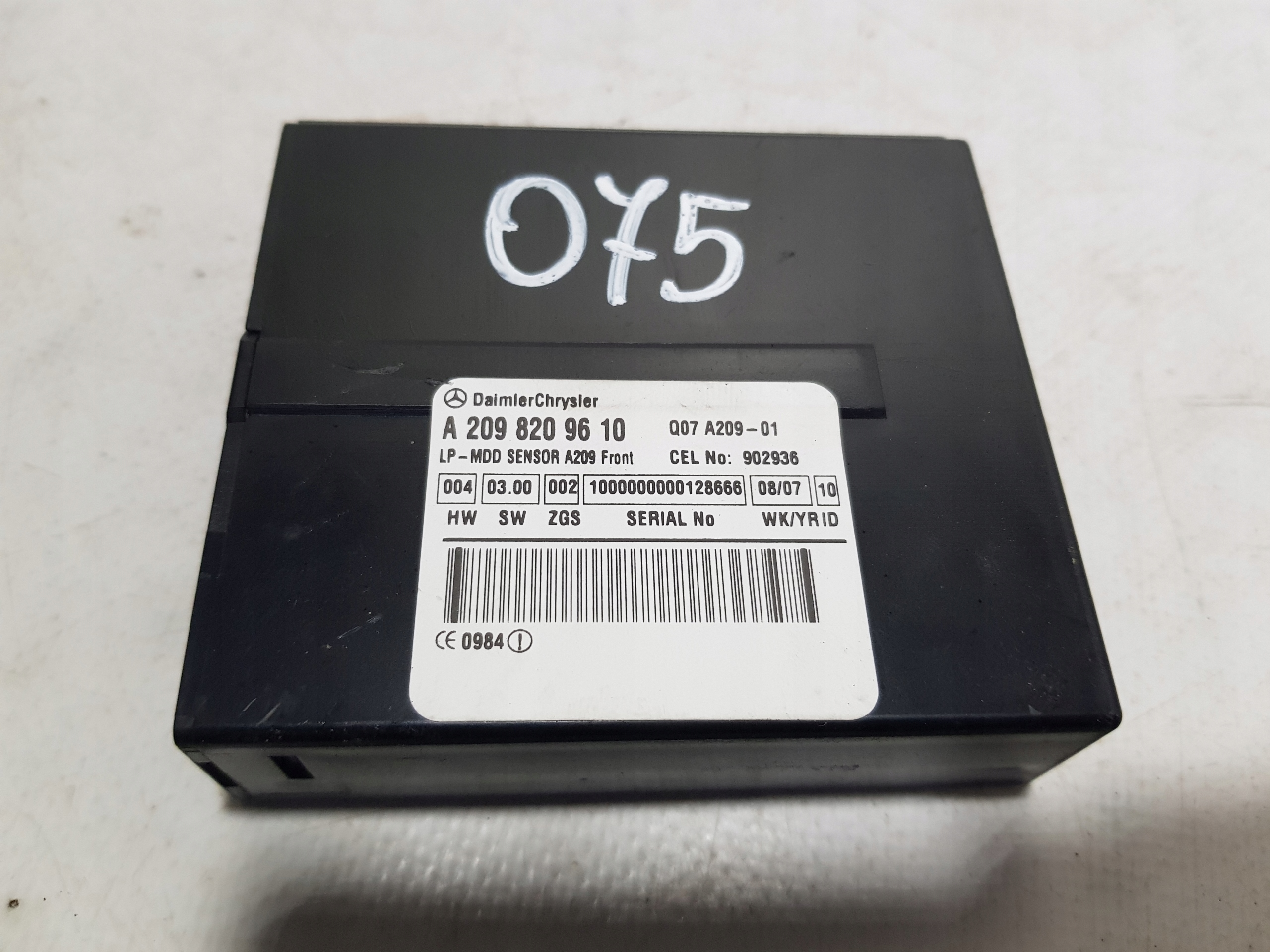 modulo Centralina MERCEDES CLK W209 2098209610
