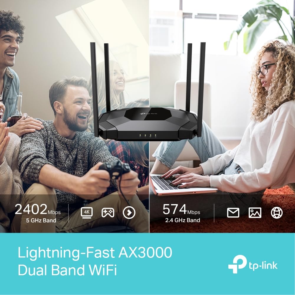 TP-LINK Punkt Dostępu Wi-Fi 6 AX3000 Dual Band PoE WPA3 Gigabit — miniatura 5