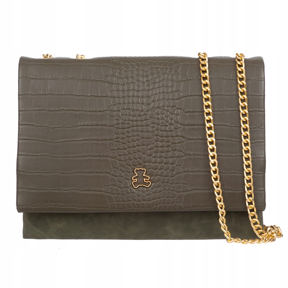 Večerní kabelka Lulu Castagnette Ummahan Khaki