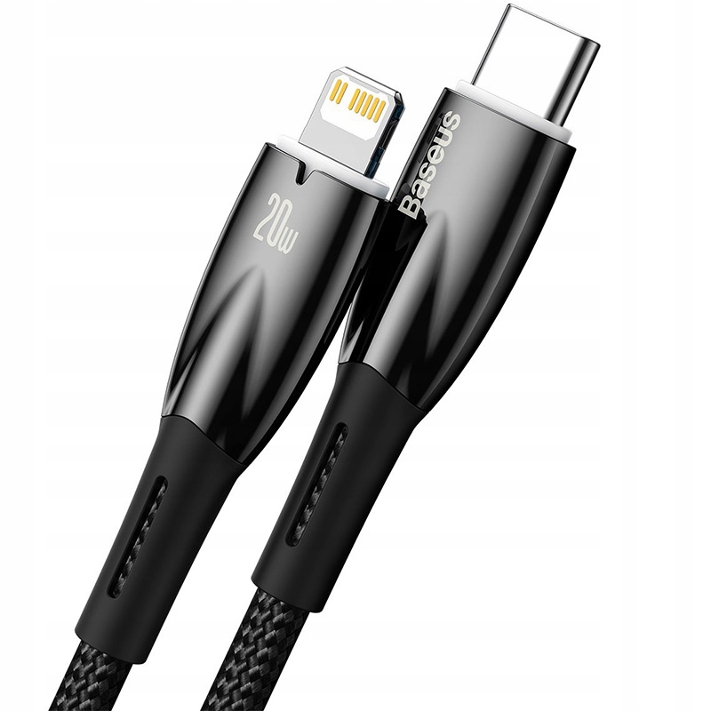 

Kabel Usb-c do Lightning, 20W, 2m przewód Baseus