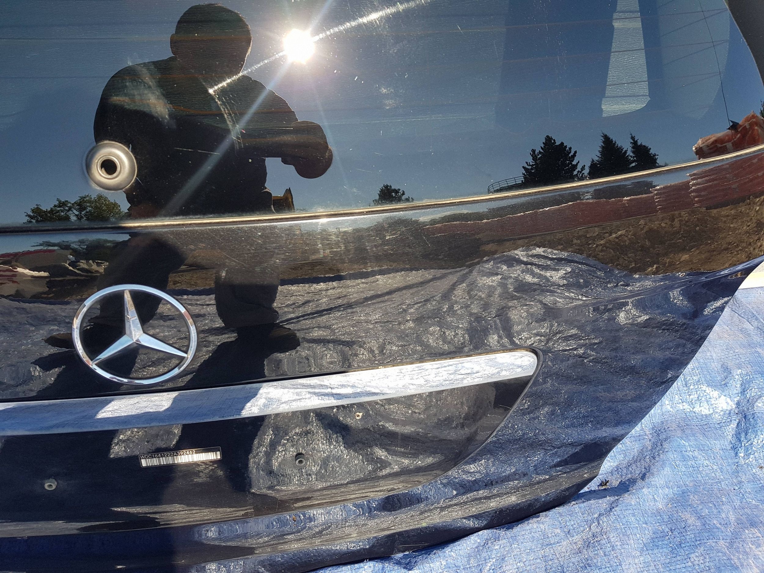 trunk door boot MERCEDES ML W164 C197 197