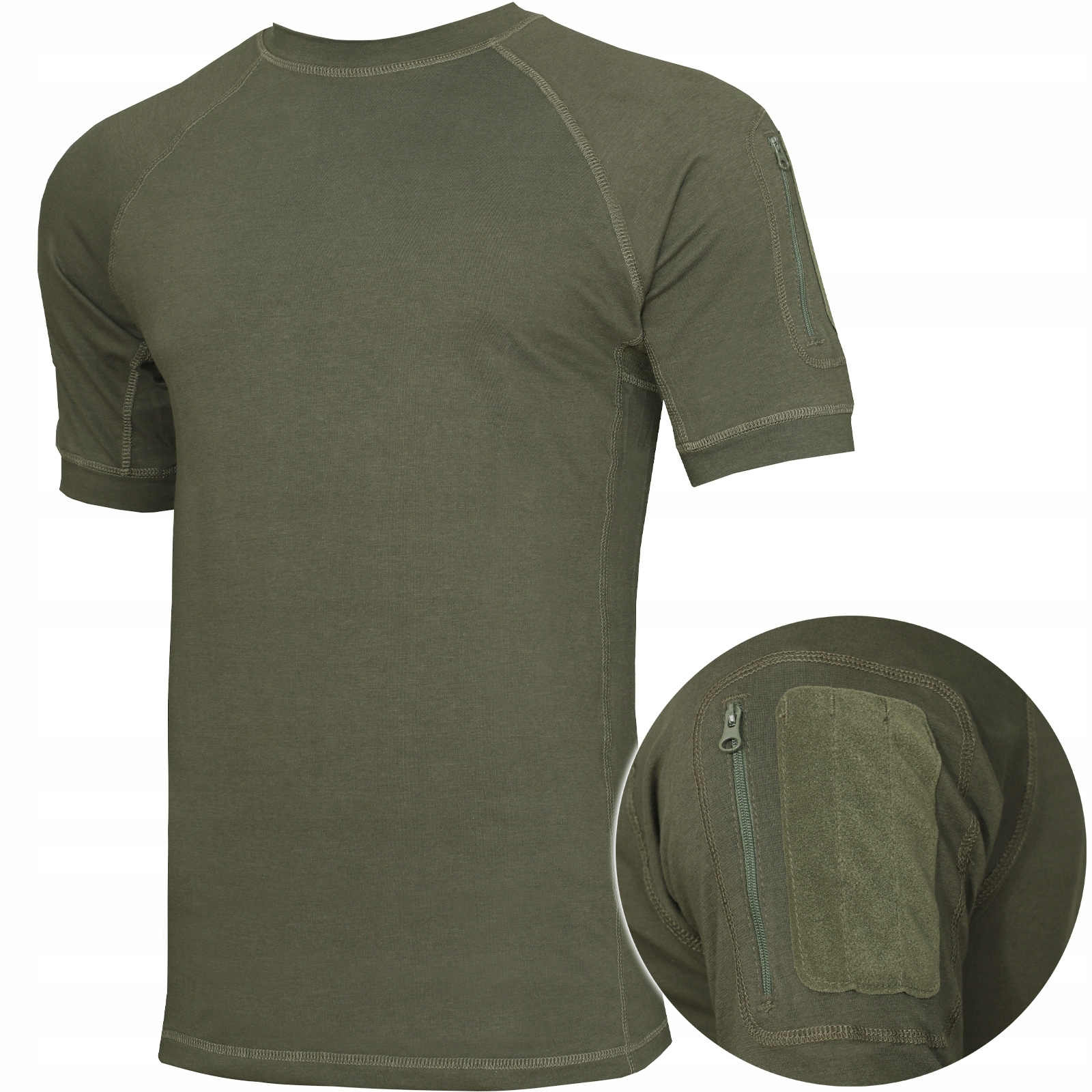 Koszulka Męska T-Shirt Texar Duty Wojskowa Taktyczna Sportowa Olive 3XL