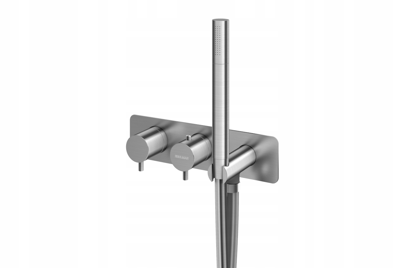 Nástenná vaňová batéria Kohlman Axel Brushed Nickel QW265ABN