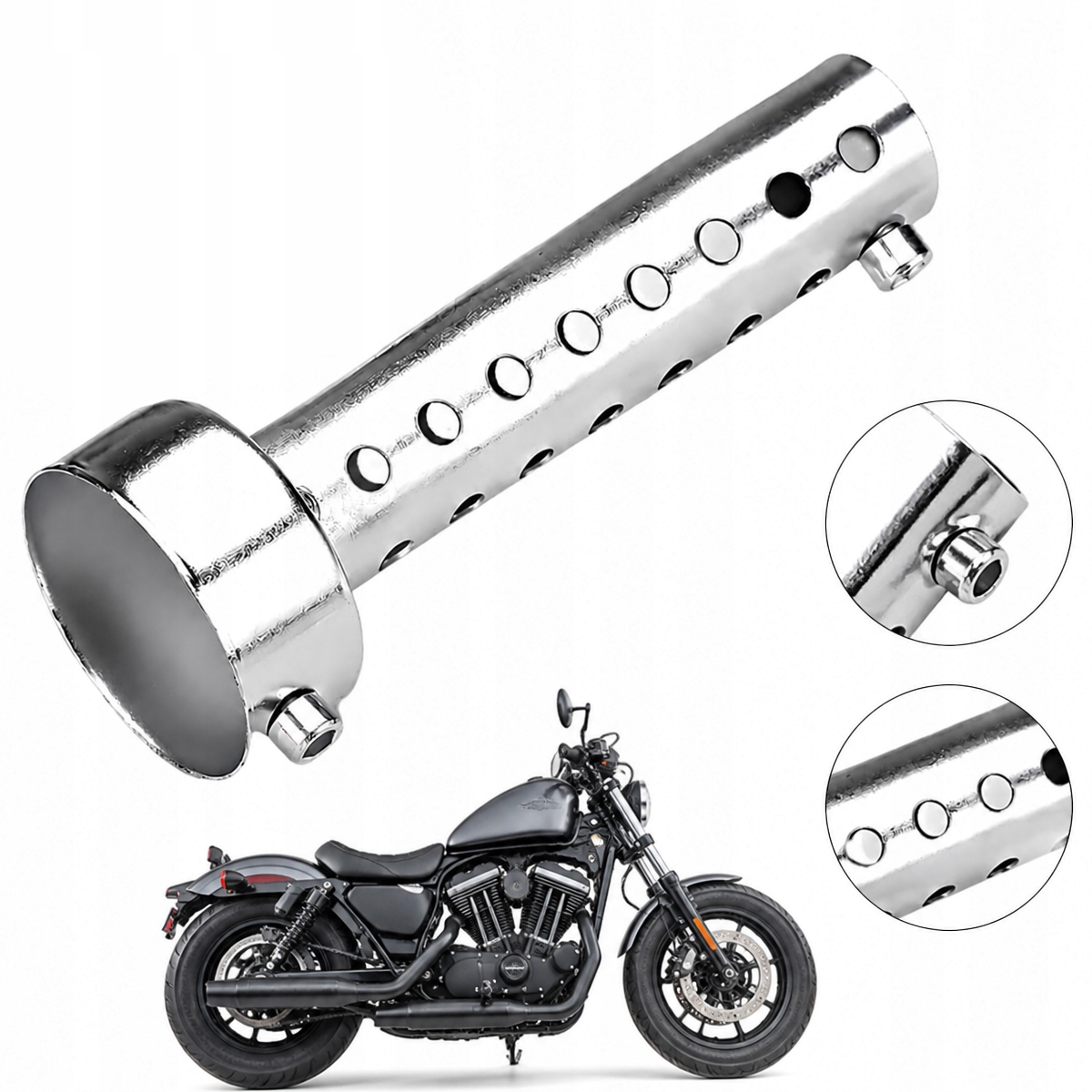 Db Killer Wydechu Tłumika Wyciszacz do Uniwersalny Motocykl 48 mm