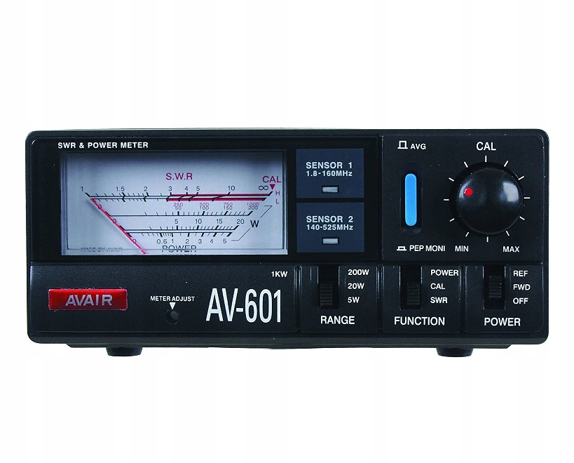AV-601 miernik Swr mocy reflektometr 1.8~525MHz