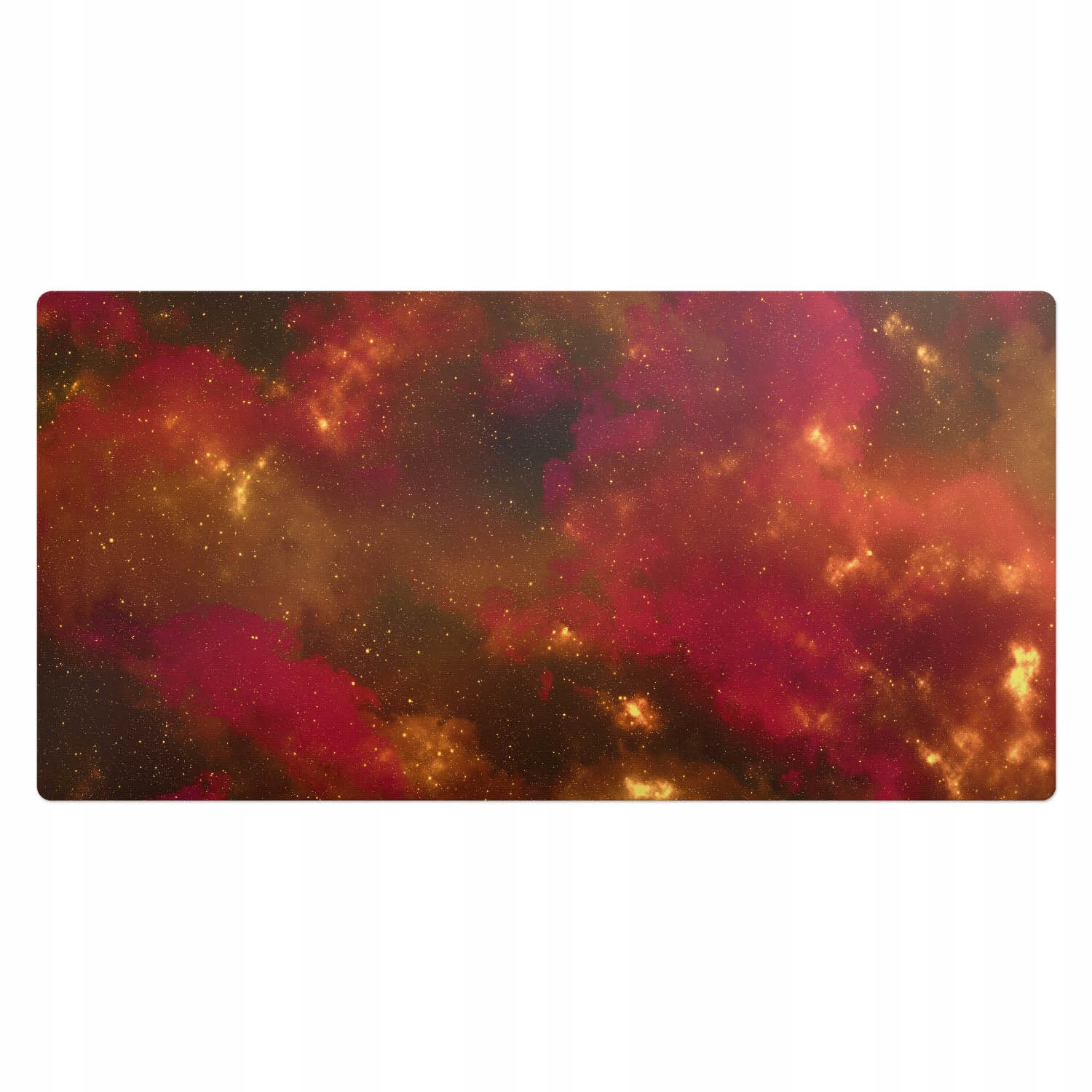 Dekorativní podložka na stůl s potiskem Modrá mlhovina 100 x 50 cm