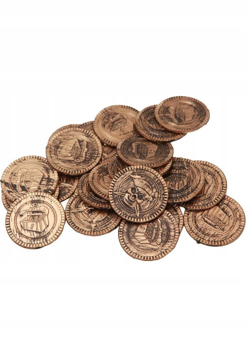 

Monety Pirackie Dekoracja Akcesoria