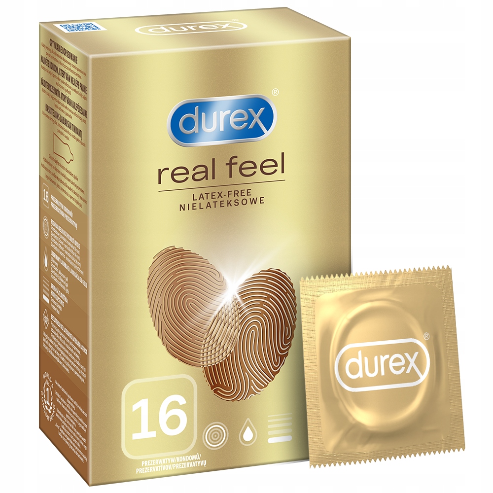 Durex Real чувствуют презервативы 16шт