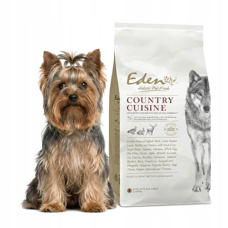 Eden Country Cuisine Kaczka Jagnięcina Królik Dziczyzna S 6kg Małe Rasy