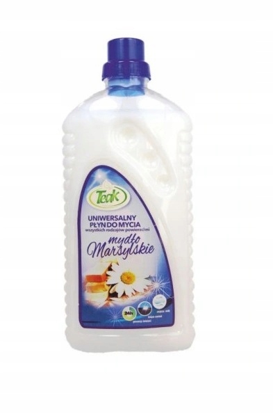 

Teak, Płyn uniwersalny Mydło Marsylskie, 1 l