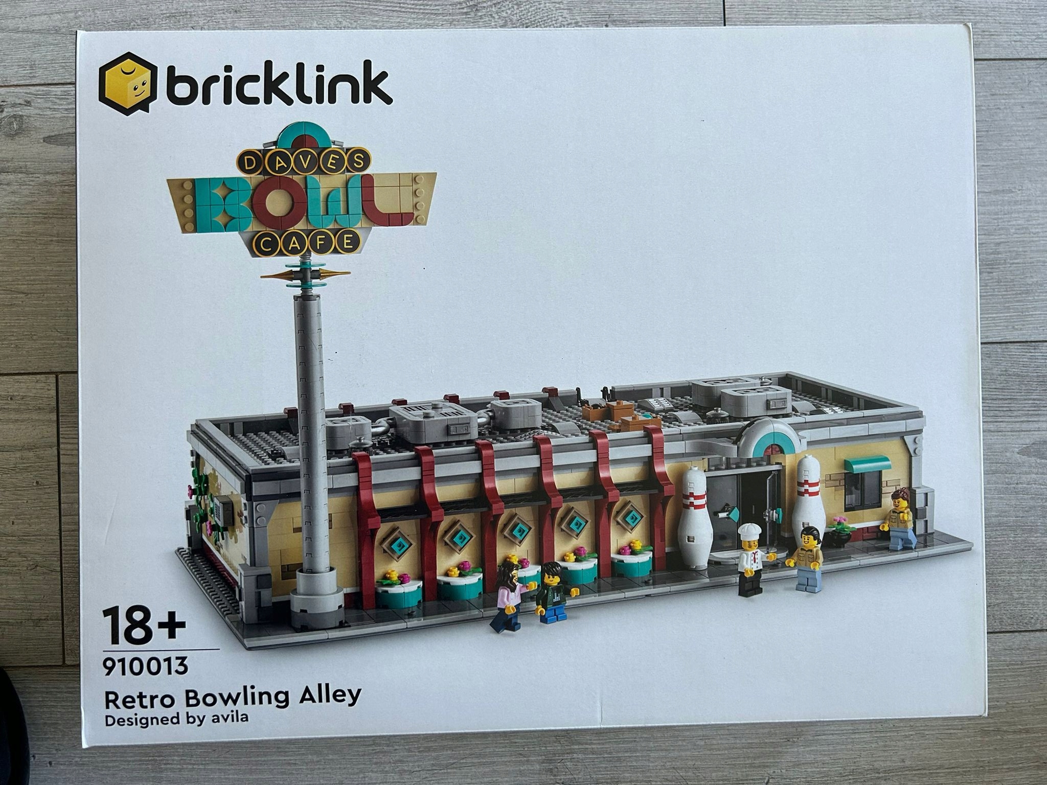 910013 LEGO Retro Bowling Alley Bricklink NOWE