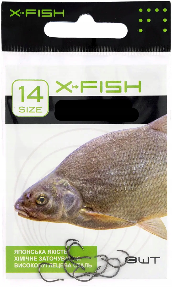 X-fish Haczyki Bream #12 (8 szt)