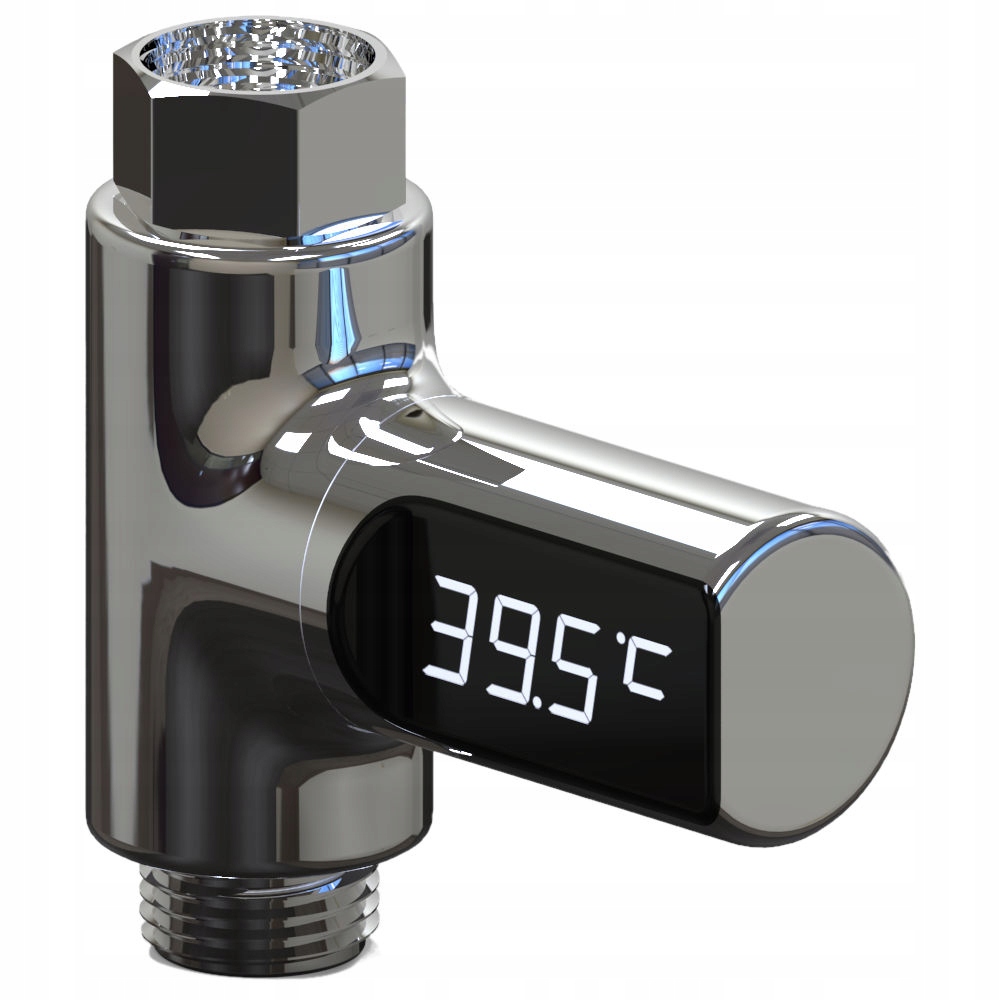 

Termometr prysznicowy miernik temperatury Led