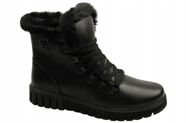 Kotníkové boty Dámské Kotníkové Boty Filippo DBT6363/24BK 37 Kůže Módní Výhodná Cena Kožešina