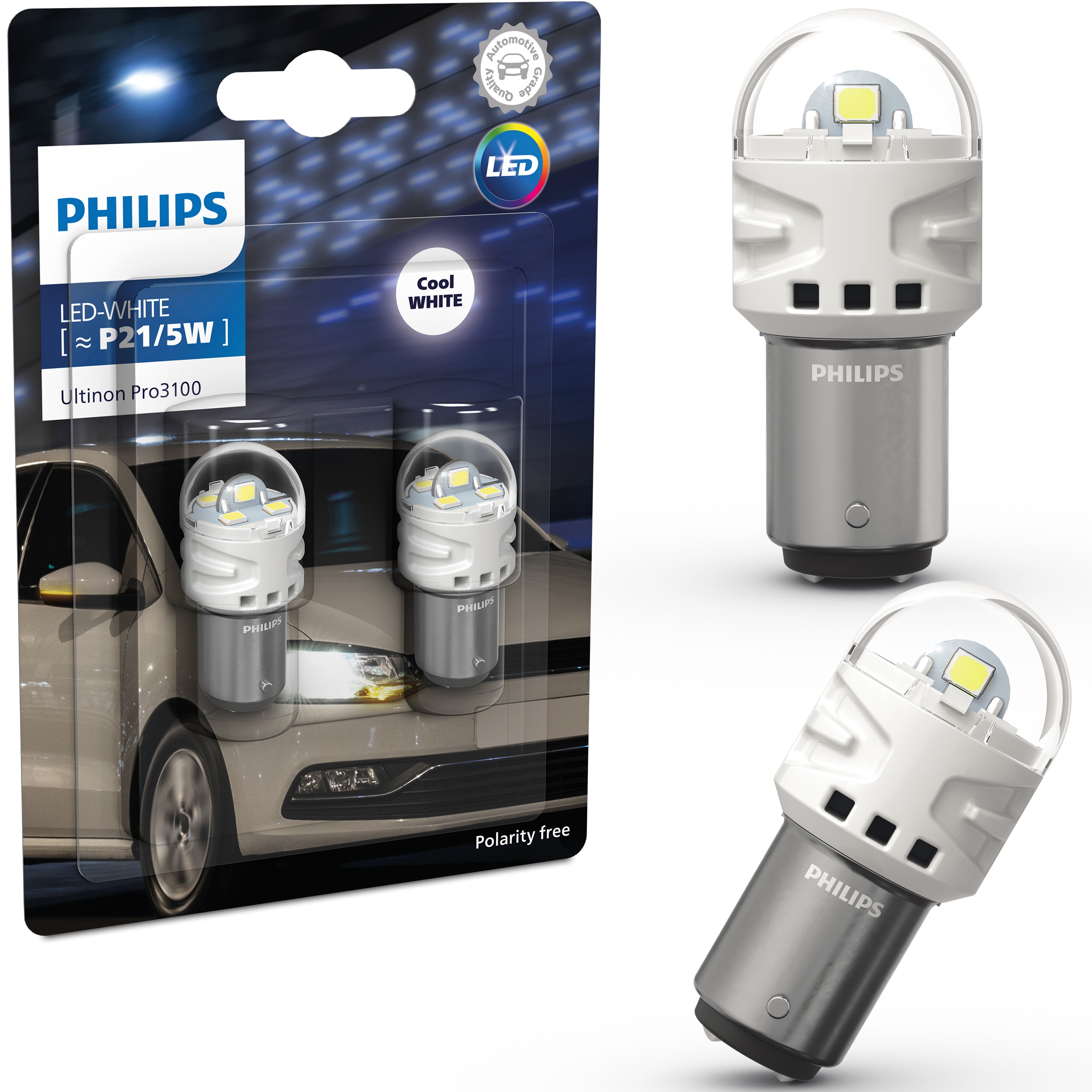 

Żarówki Led Philips Ultinon Pro3100 P21/5W 6000K