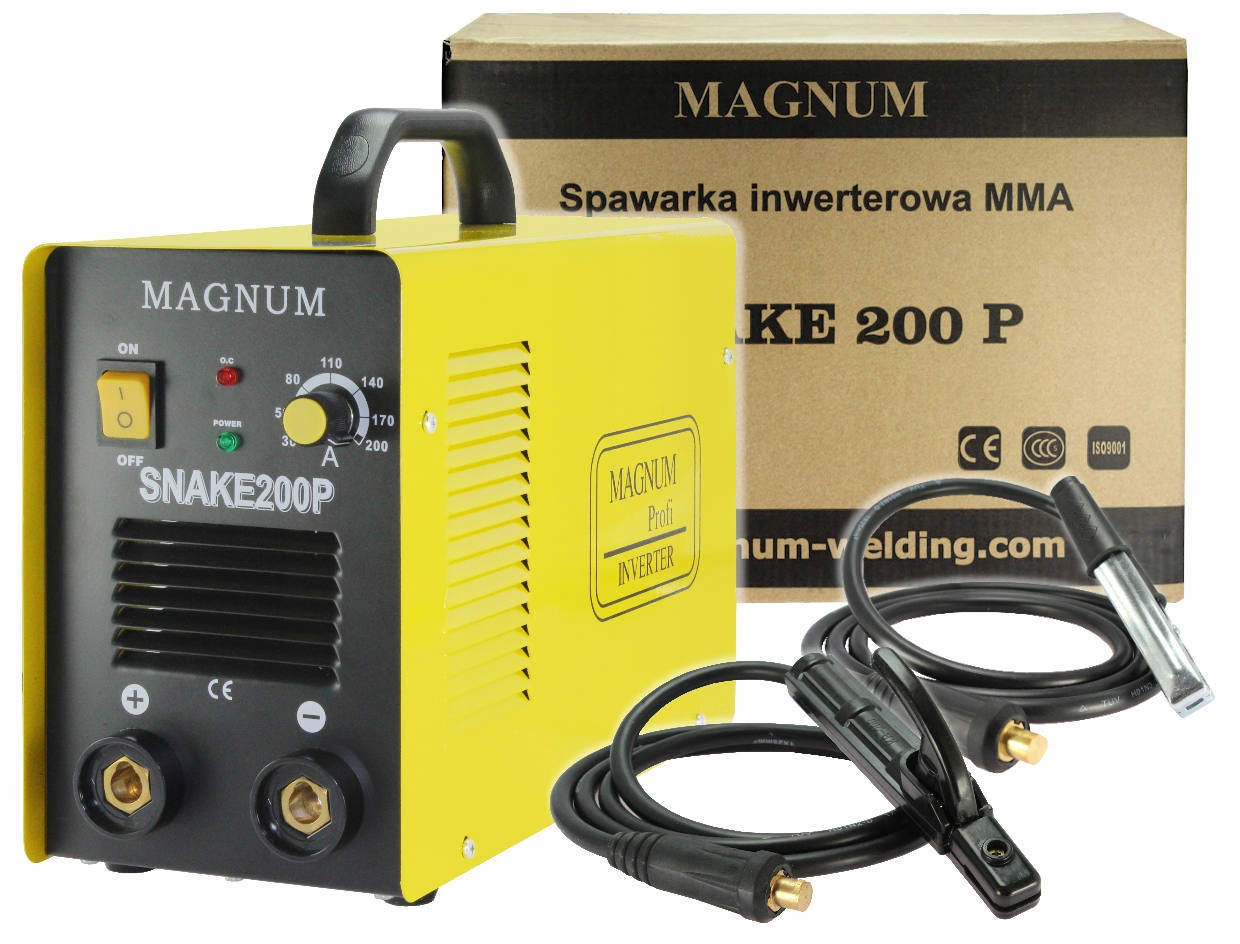 Зварювальний апарат MMA SNAKE 200 P MAGNUM