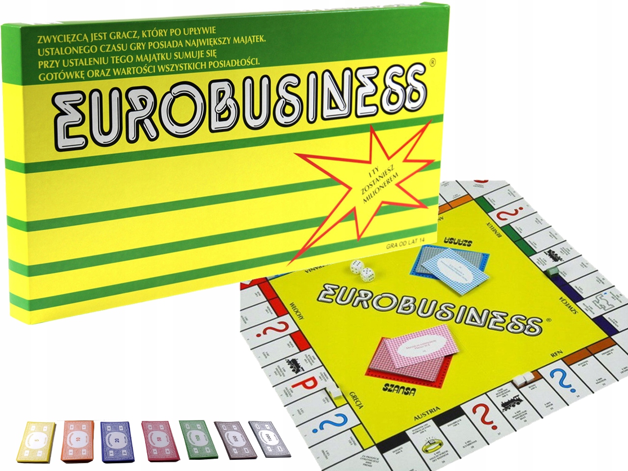 EUROBUSINESS - Gra planszowa EUROBIZNES, LABO