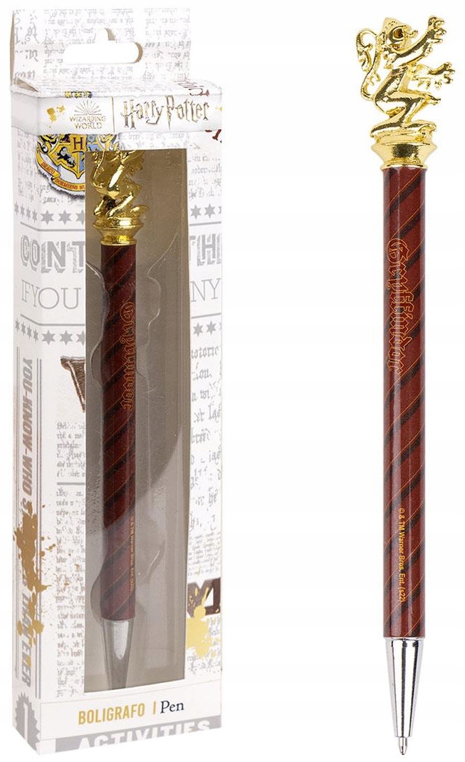 

Długopis Harry Potter Gryffindor Lew licencja
