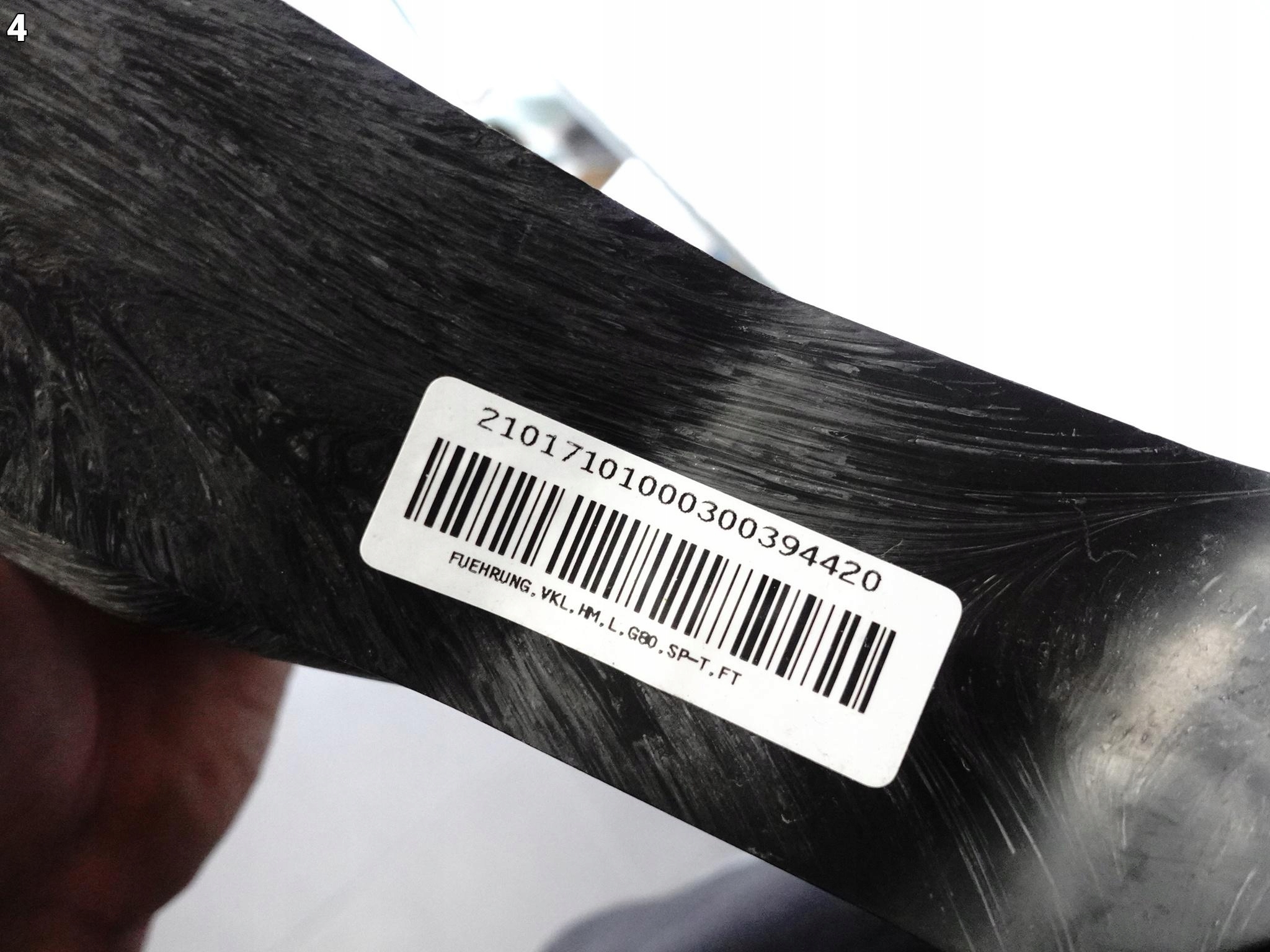 BMW M3 G80 20- support holder pillar W bumper rear part left