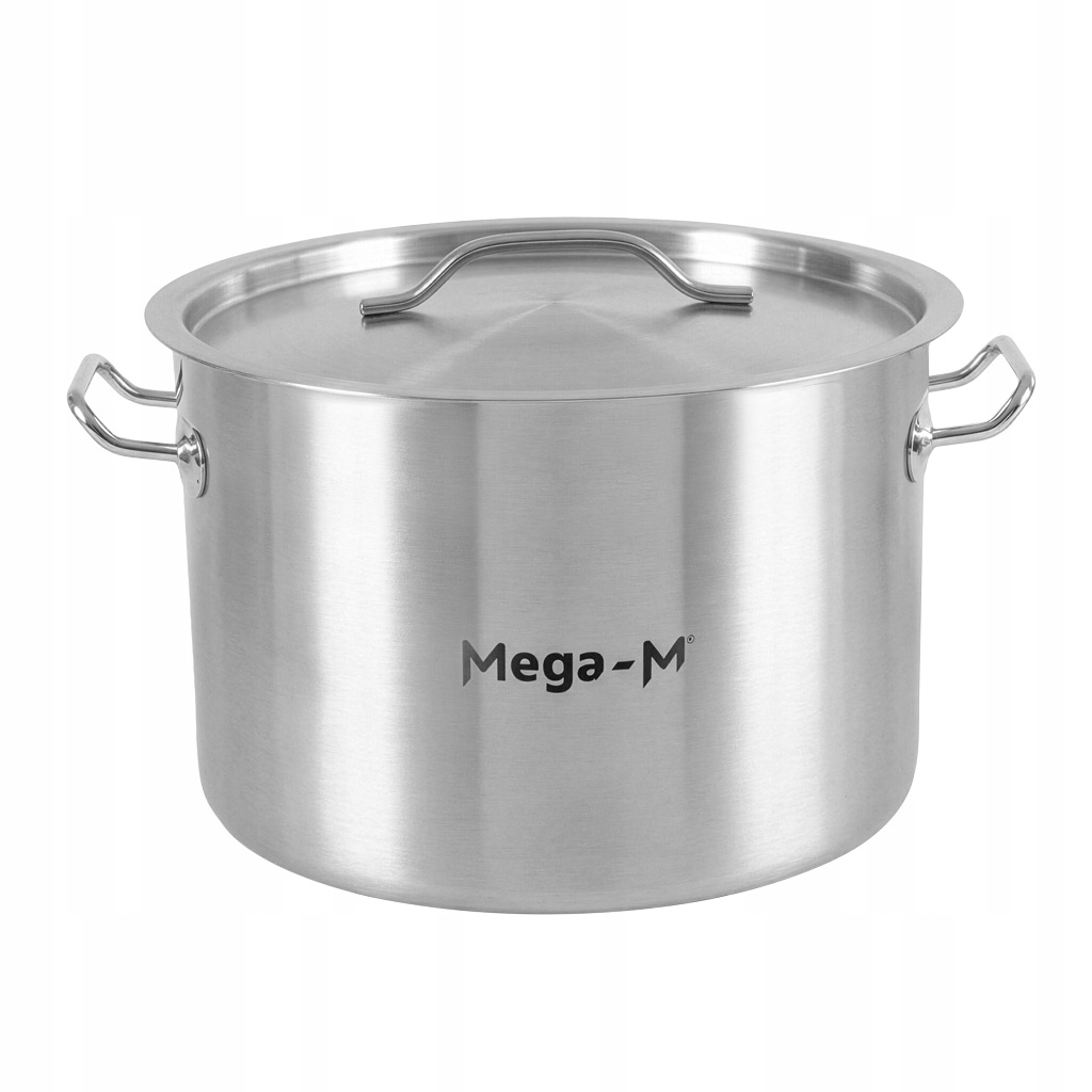 Indukční hrnec z nerezové oceli s Poklicí 17L, průměr 32 cm, Standard