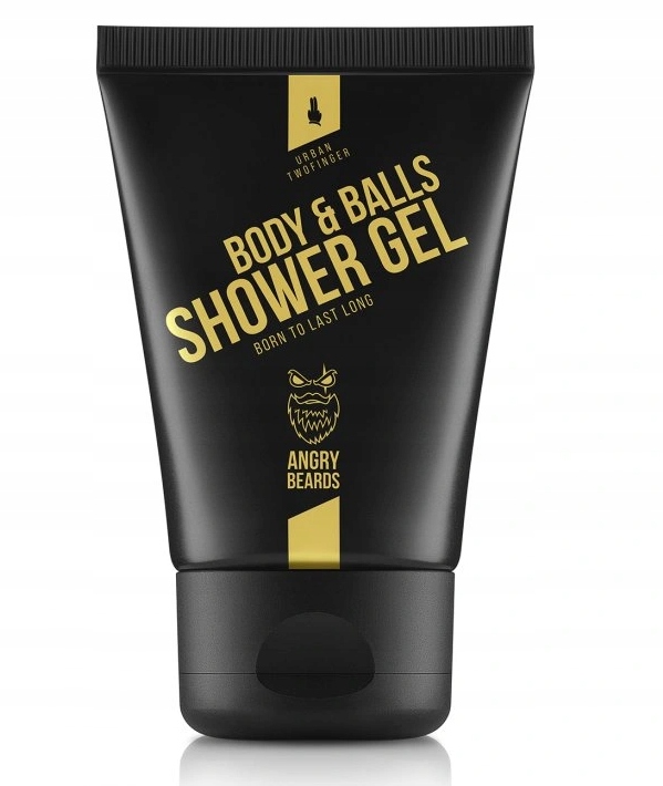 Angry Beards Żel pod prysznic Body & Balls URBAN TWOFINGER Podręczny 50 ml