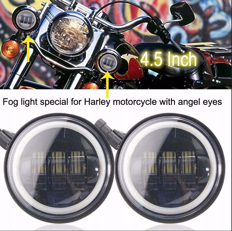 Lightbar LED + DRL zestaw 2szt BLECK 4,5 Cala