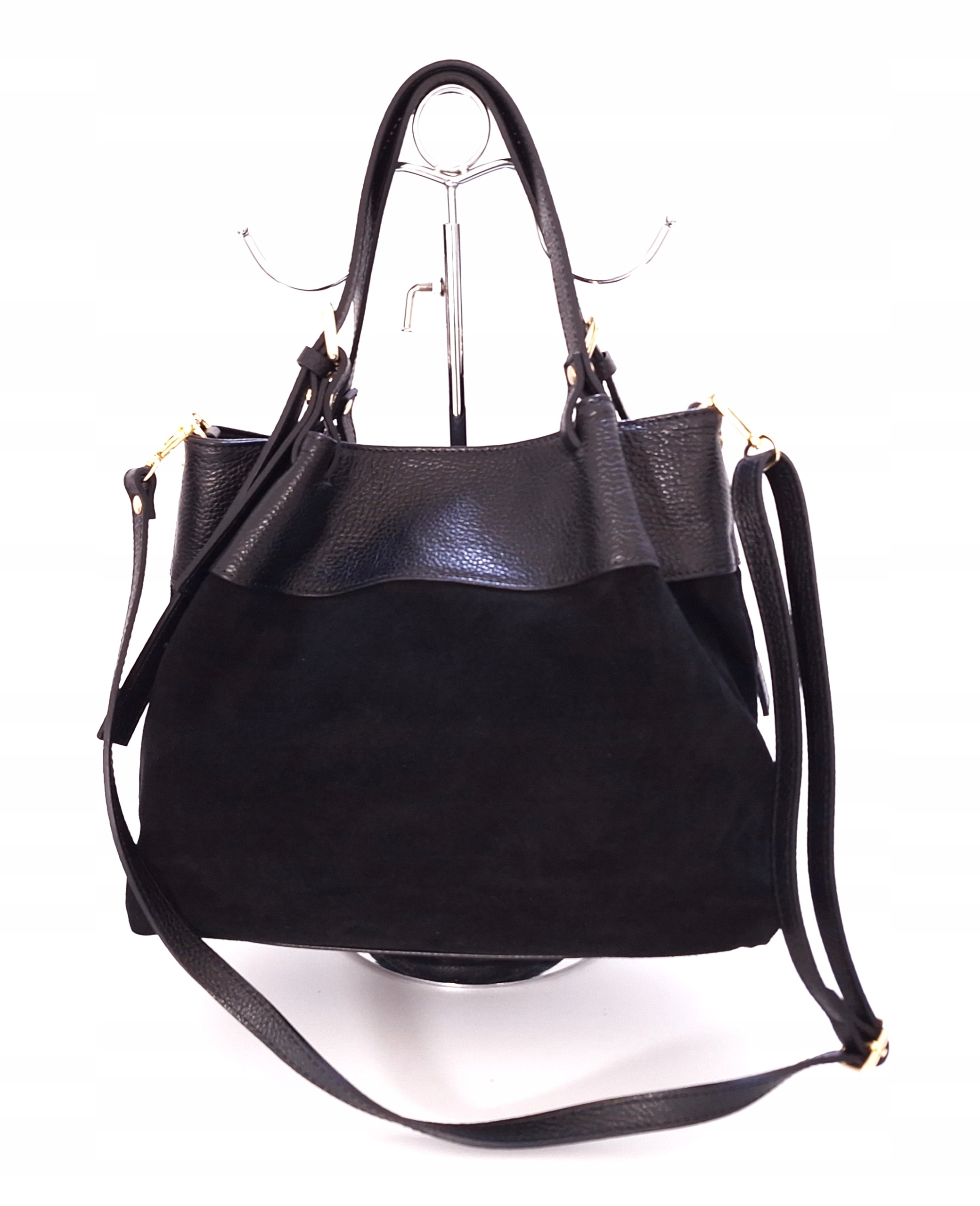 Černá dámská kabelka do ruky Laura Biaggi TS11-318