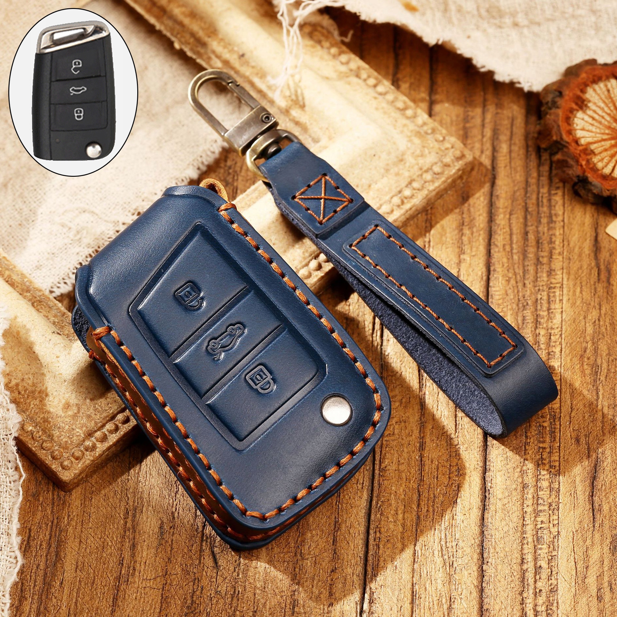 Чохол для ключів для VW Golf 7 Tiguan Polo Passat